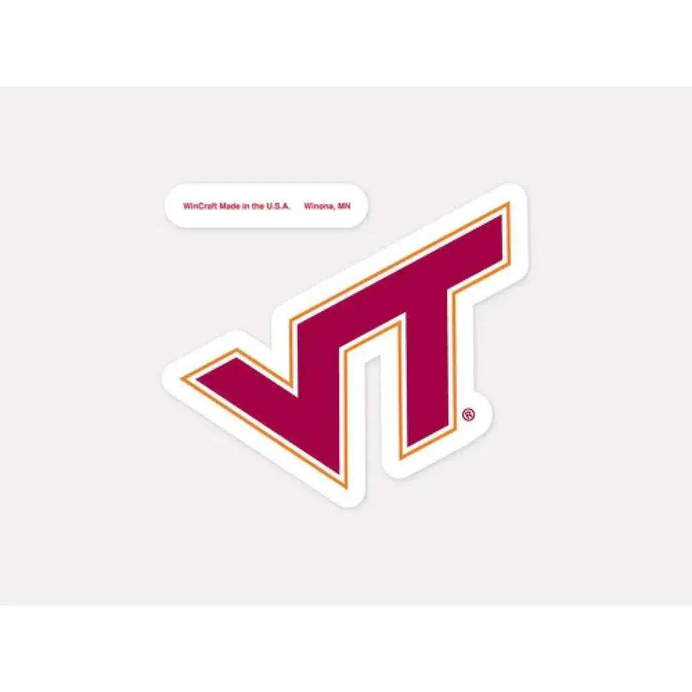 Virginia Tech Hokies 4x4 Perfect Cut Color Decal Outdoor - ToylandEU™