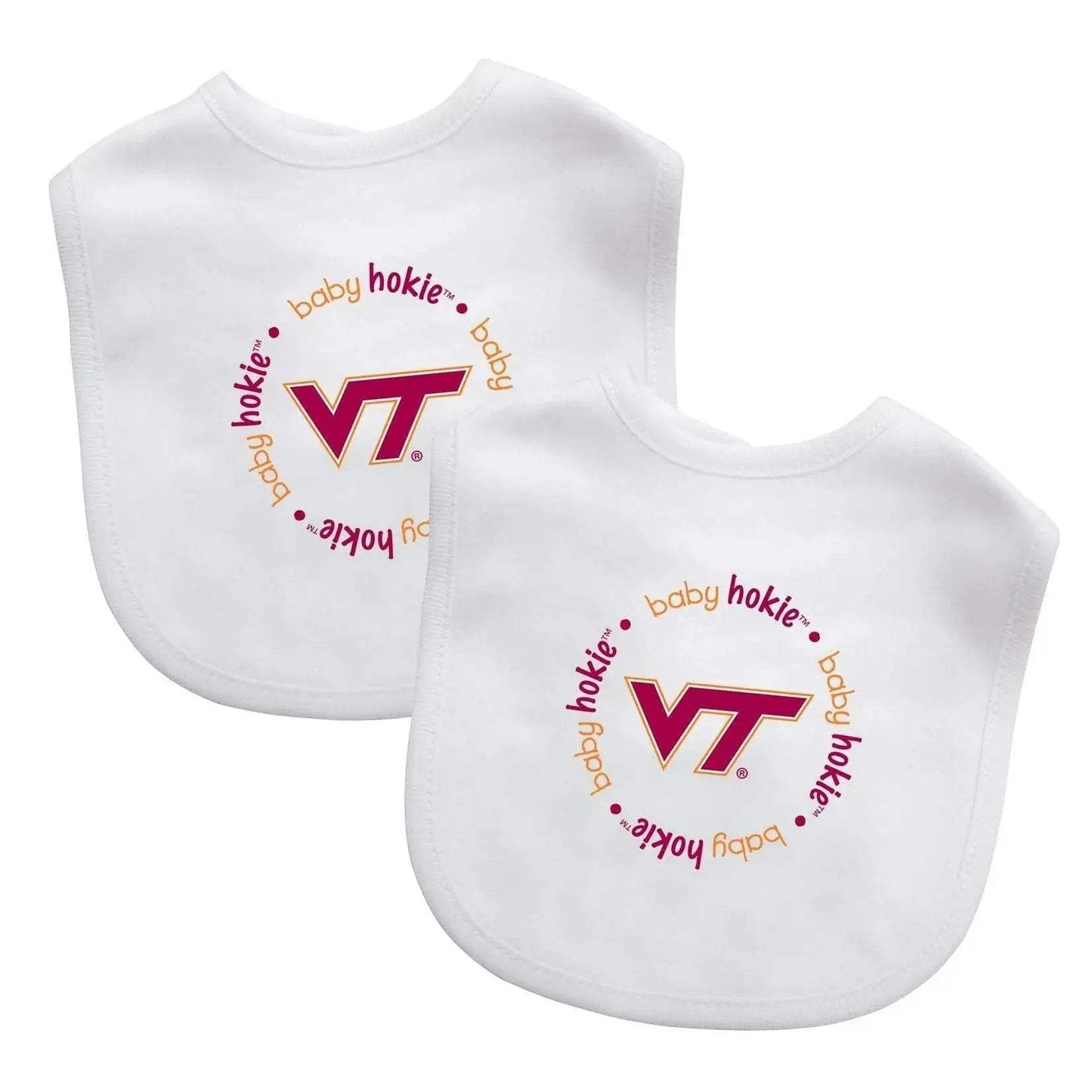 Virginia Tech Hokies Baby Bibs 2 Pack Officially Licensed - ToylandEU™