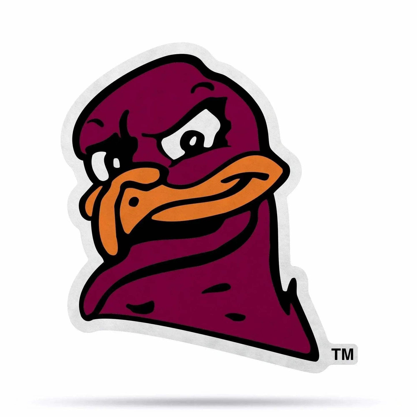 Virginia Tech Hokies Pennant Shape Mascot Felt Decoration - ToylandEU™