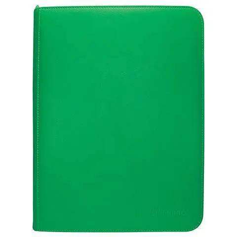 Vivid 9 Pocket Zippered Pro Binder Green for Trading Cards - ToylandEU™