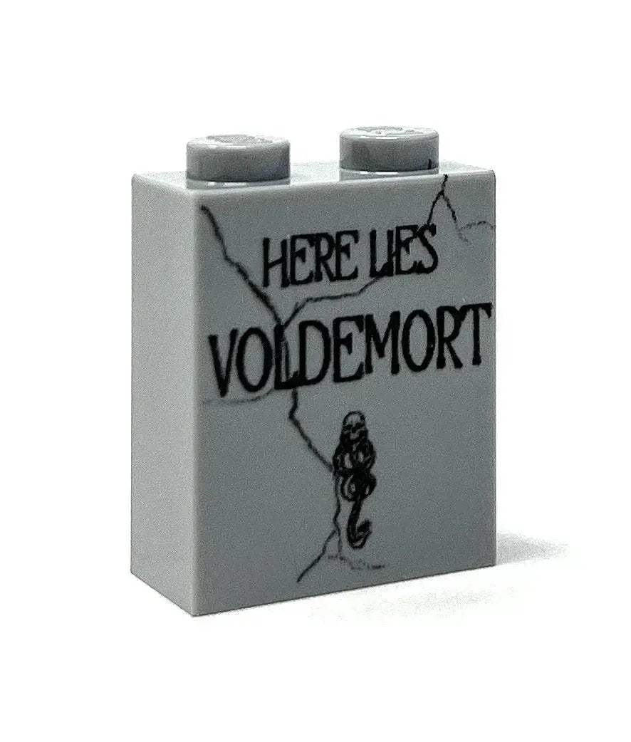 Custom Printed LEGO Voldemort Tombstone Figure Scale - ToylandEU