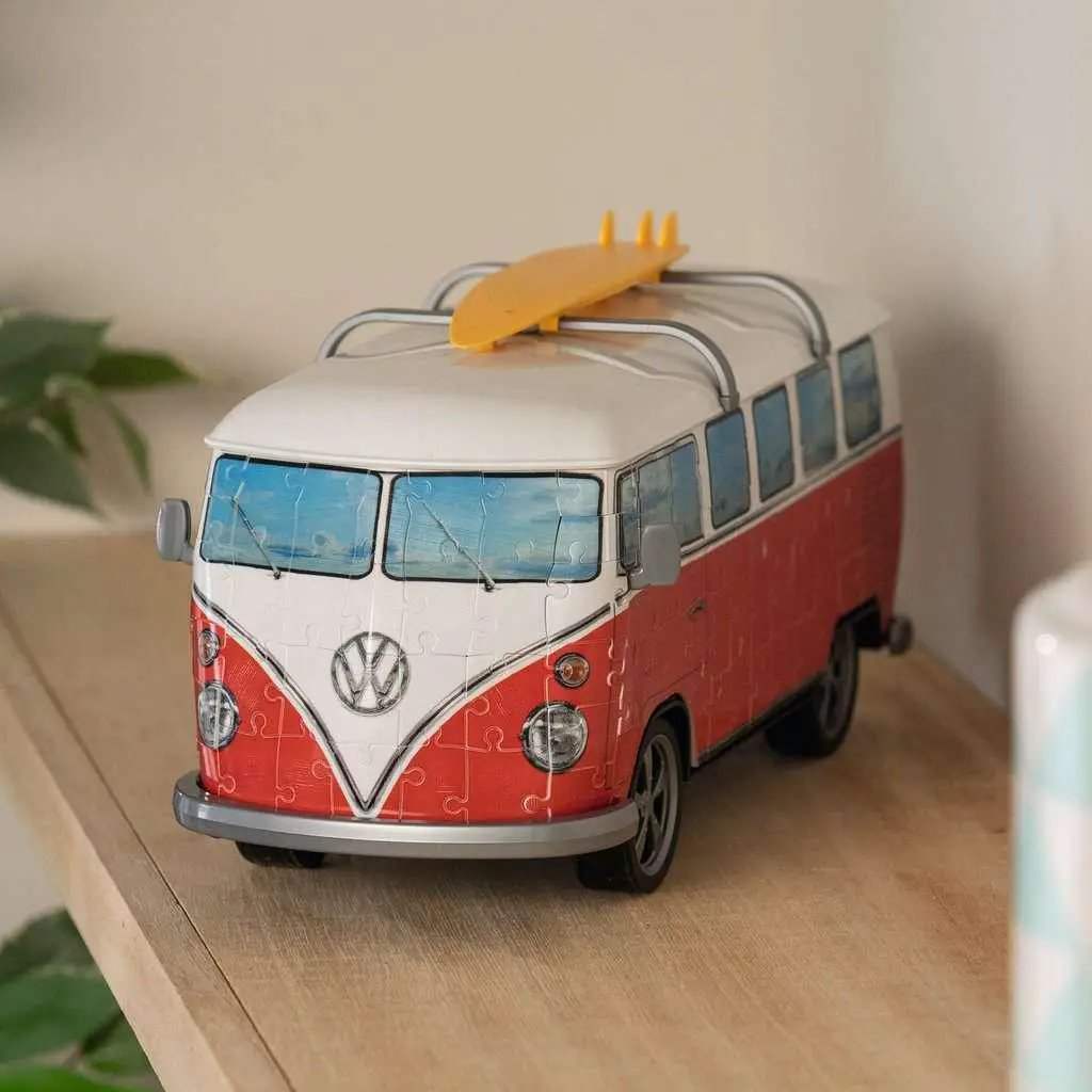 Vintage Volkswagen T1 Bus Surfer 3D Jigsaw Puzzle For Collectors - ToylandEU