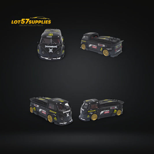 Volkswagen T1 Diecast Bus 1 To 64 Forza Monster Livery