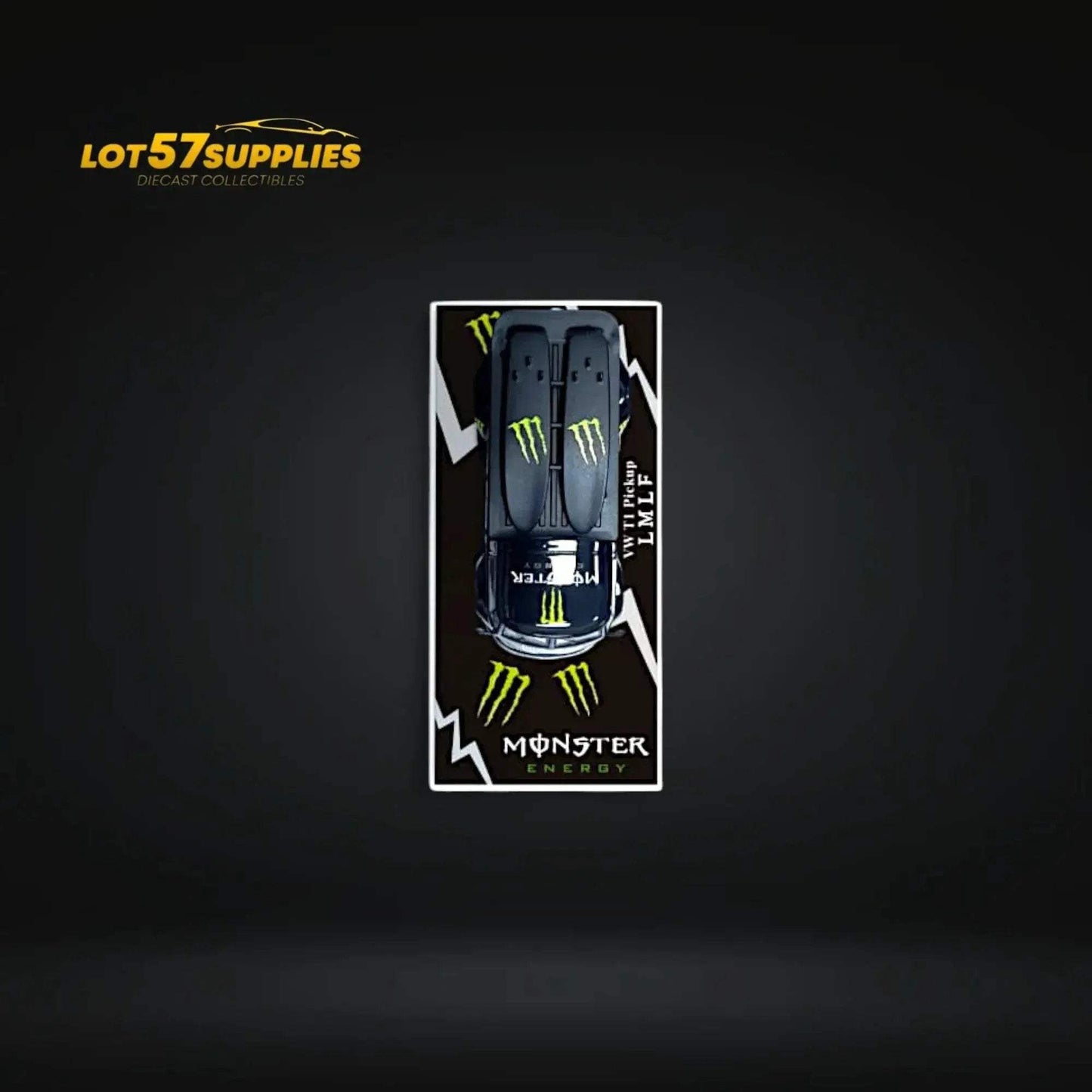 Volkswagen T1 Diecast Bus 1 To 64 Forza Monster Livery - ToylandEU
