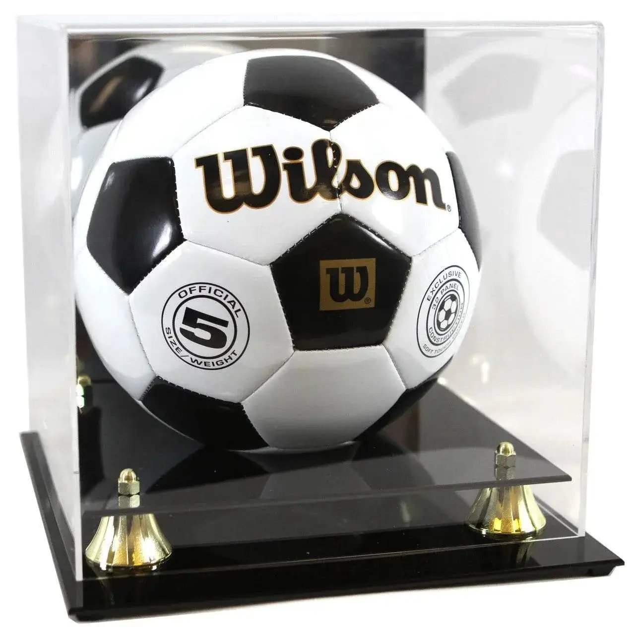 Volleyball And Soccer Ball Display Case Deluxe Acrylic - ToylandEU™
