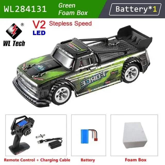 WLtoys 284131 4WD Mini RC Car Remote With LED Lights - ToylandEU