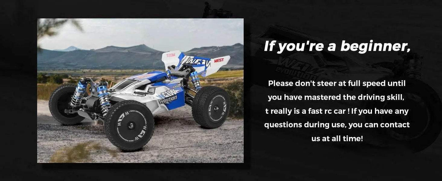 WLtoys144011 1/14 4WD RC Cars for Adults Max 43 Mph - ToylandEU™