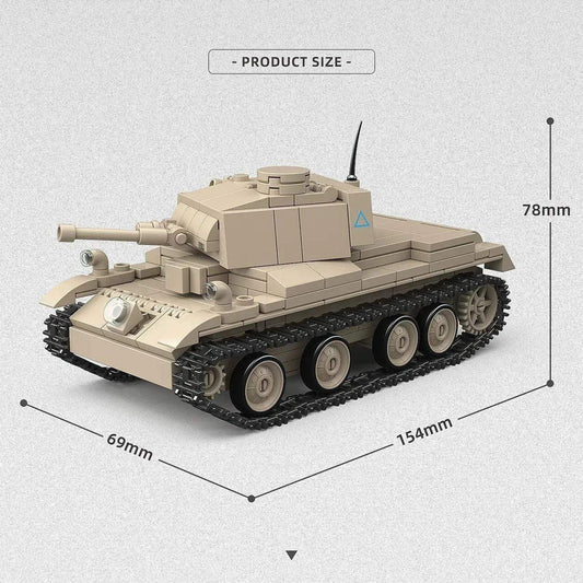 WW2 Tank Building Blocks Kit Lego Compatible For Kids - ToylandEU™