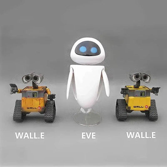 Wall-E Eve PVC Action Figures Durable 6cm 10cm Disney - ToylandEU™