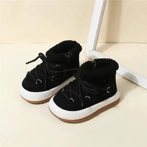 Warm Plush Baby Boots Winter Non Slip Rubber Sole - ToylandEU™