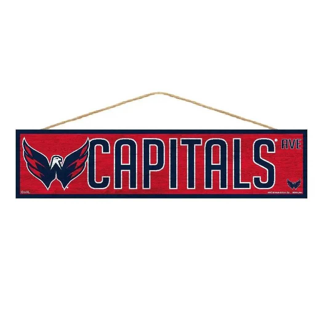 Washington Capitals Wood Sign 4x17 Avenue Design Wincraft - ToylandEU™