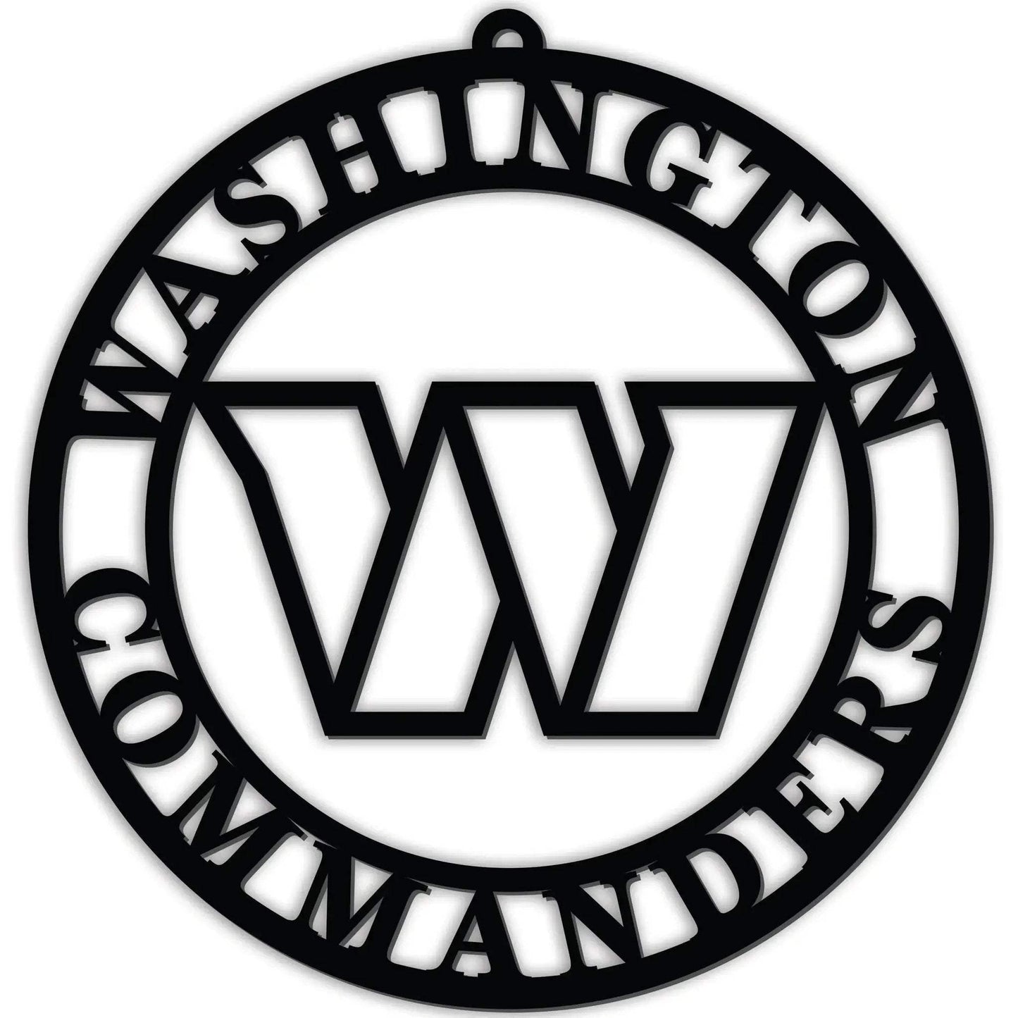 Washington Commanders 16 Inch Door Hanger Sign Cutout - ToylandEU™
