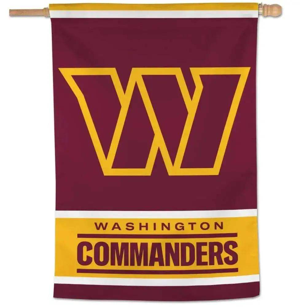 Washington Commanders Banner 28x40 Vertical Polyester Flag - ToylandEU™
