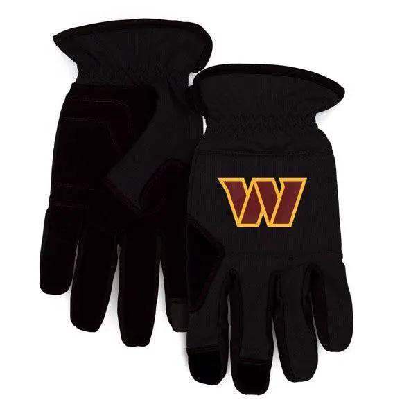 Washington Commanders Work Glove Padded Moisture Wicking - ToylandEU™