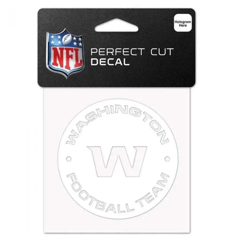 Washington Football Team 4x4 Decal Perfect Cut White - ToylandEU™