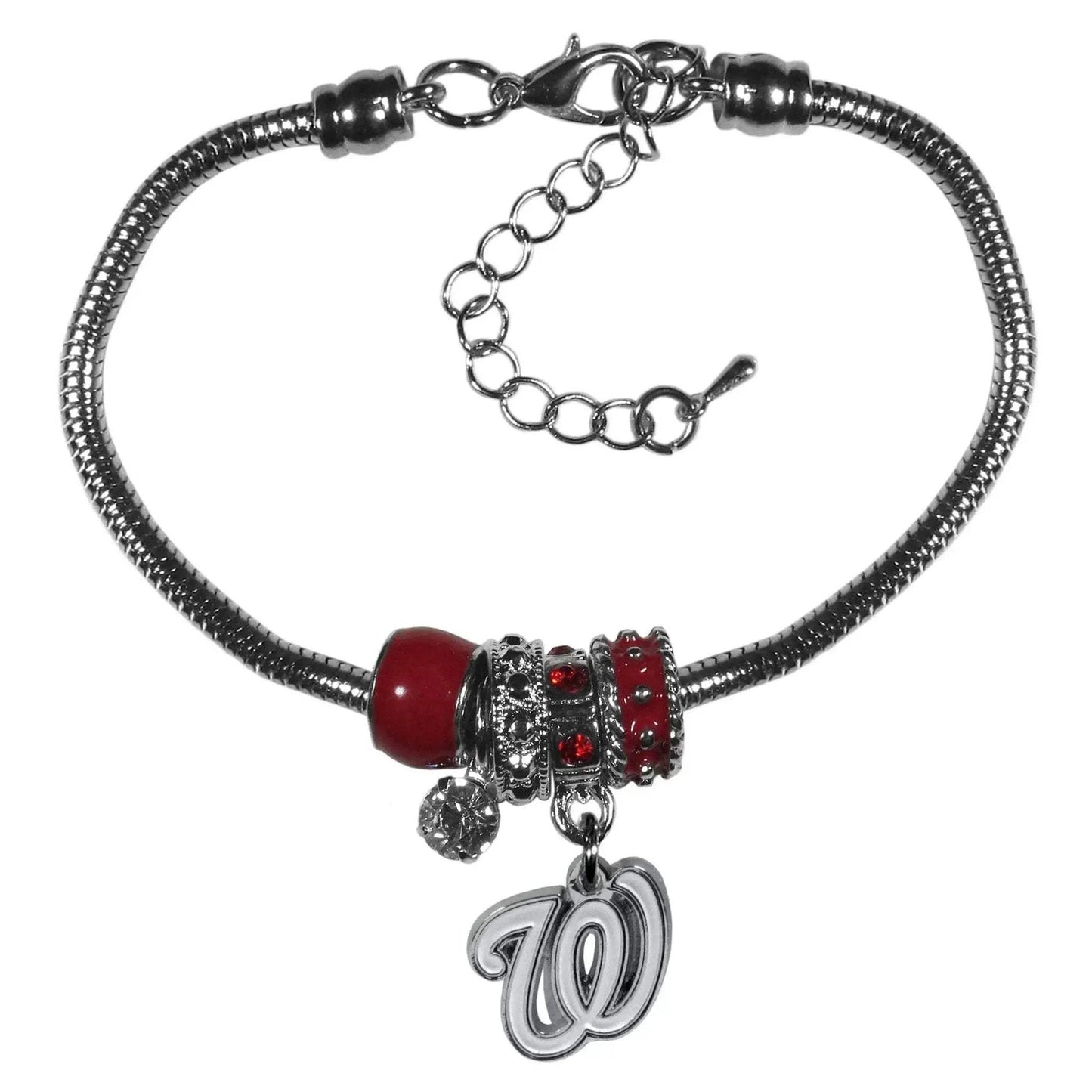 Washington Nationals Bracelet Euro Bead Style CO Jewelry - ToylandEU™