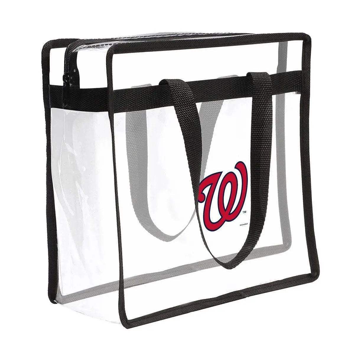 Washington Nationals Clear Stadium Tote Bag 0.4mm PVC - ToylandEU™