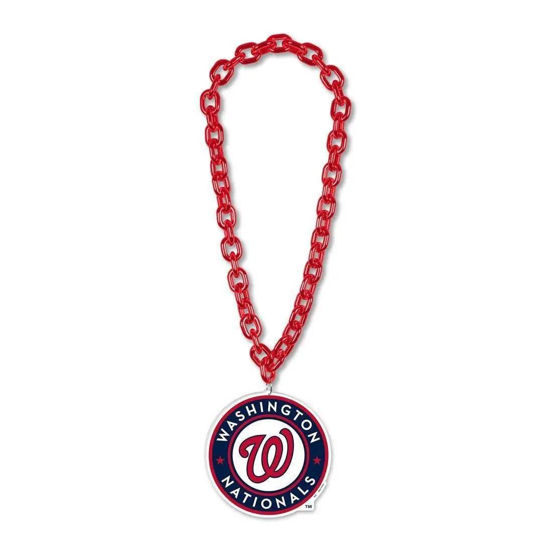Washington Nationals Foam Logo Necklace Big Fan Chain - ToylandEU™
