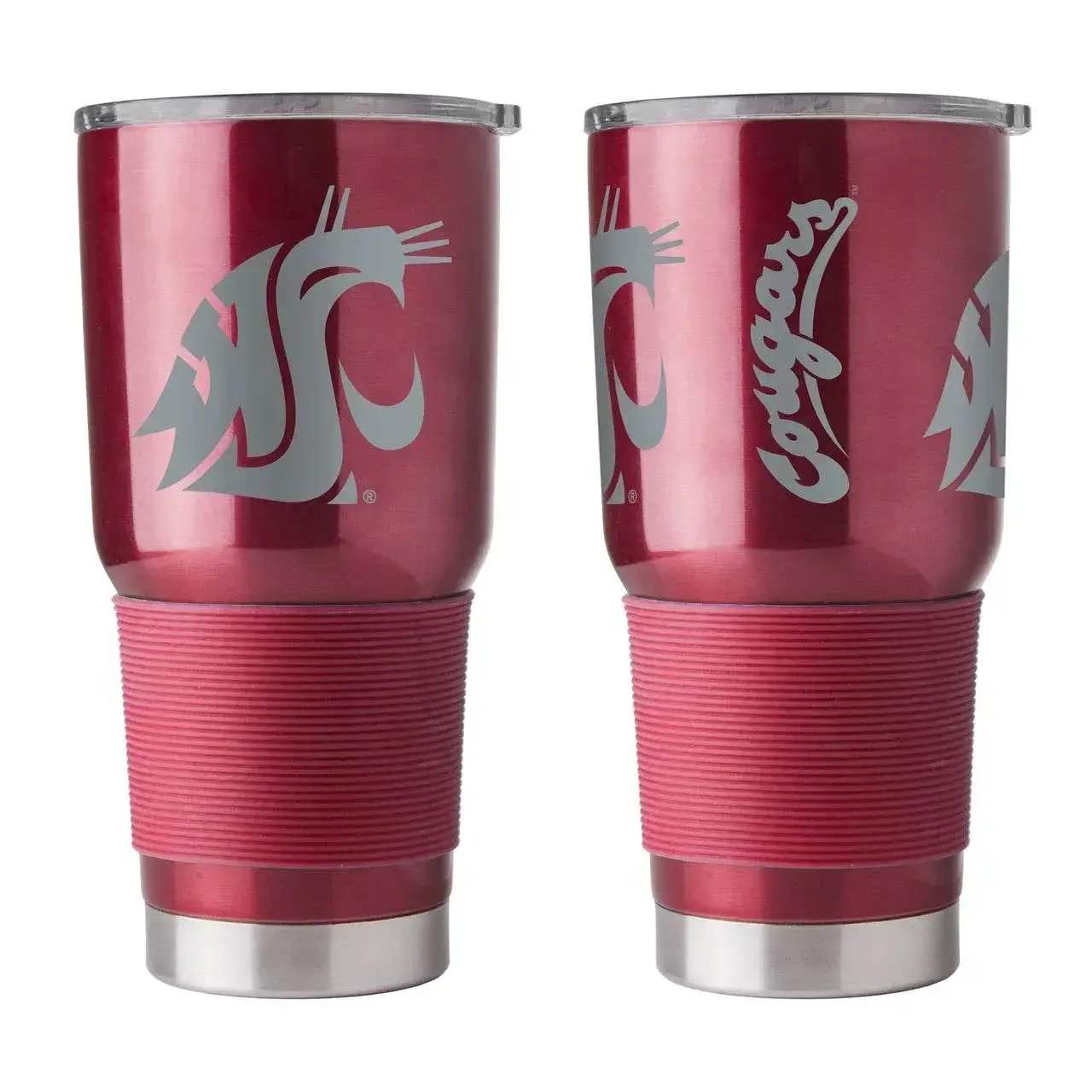 Washington State Cougars 30oz Ultra Red Travel Tumbler - ToylandEU