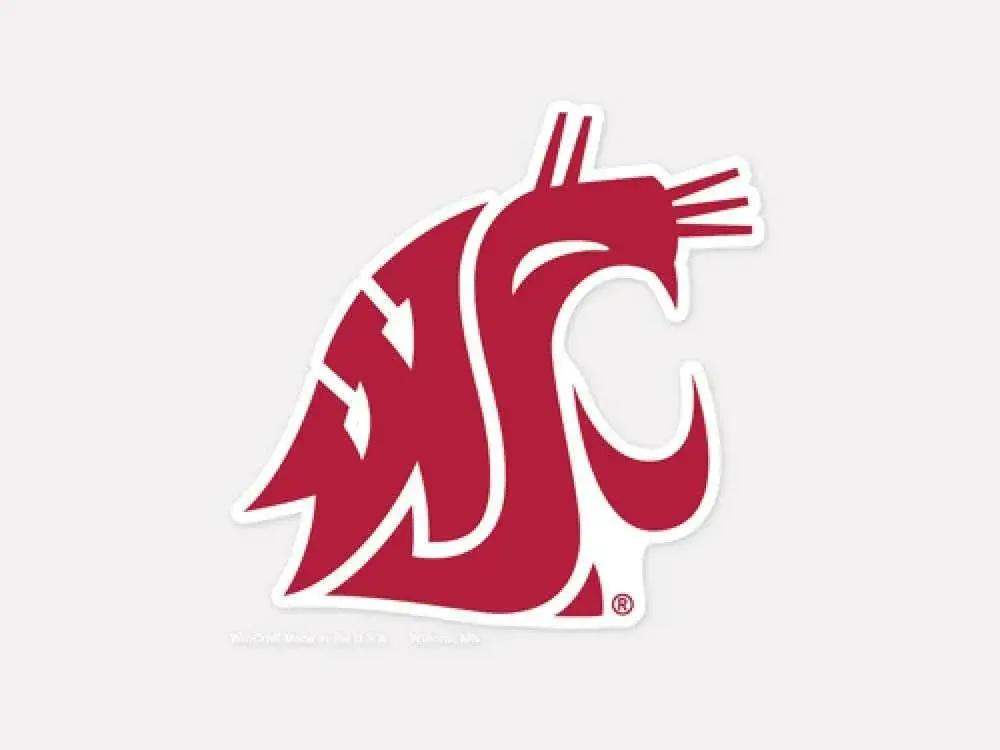Washington State Cougars Car Decal 4x4 Perfect Cut Color - ToylandEU™