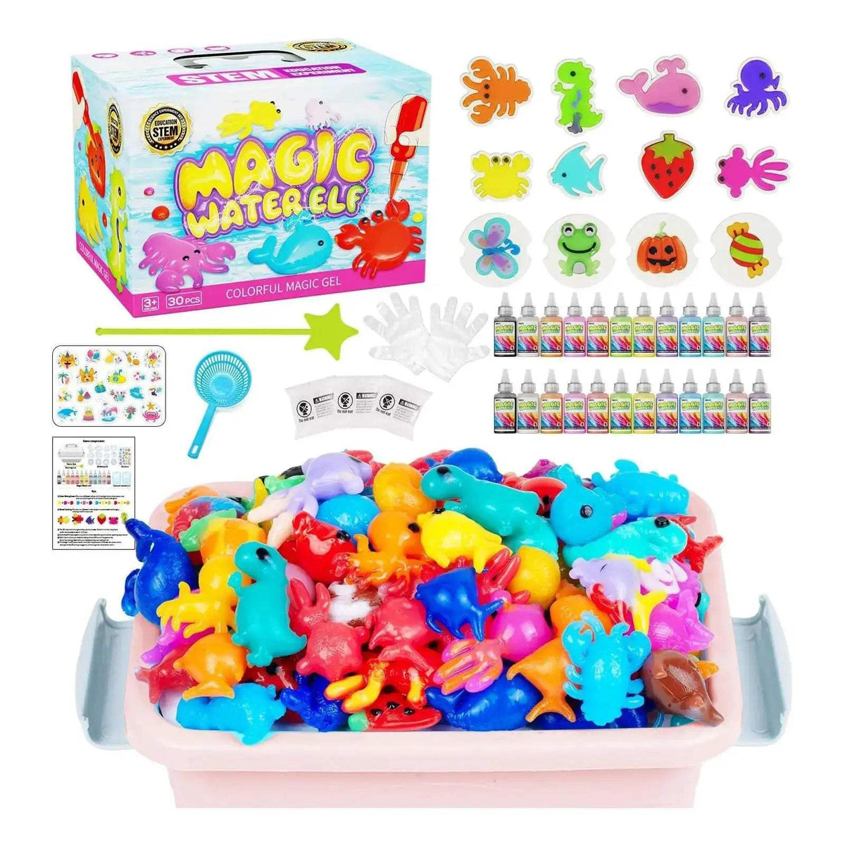 Water Beads Kit DIY Fairy Garden Molds STEM Certified - ToylandEU™