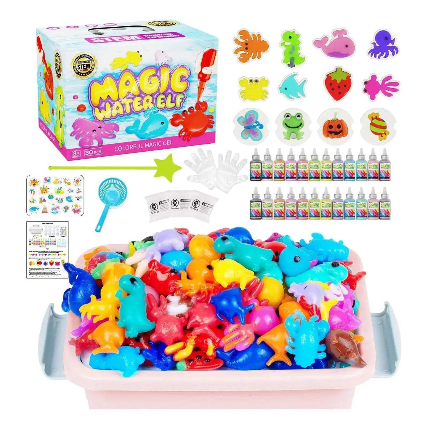 Water Beads Kit With Molds For DIY Fairy Garden STEM - ToylandEU