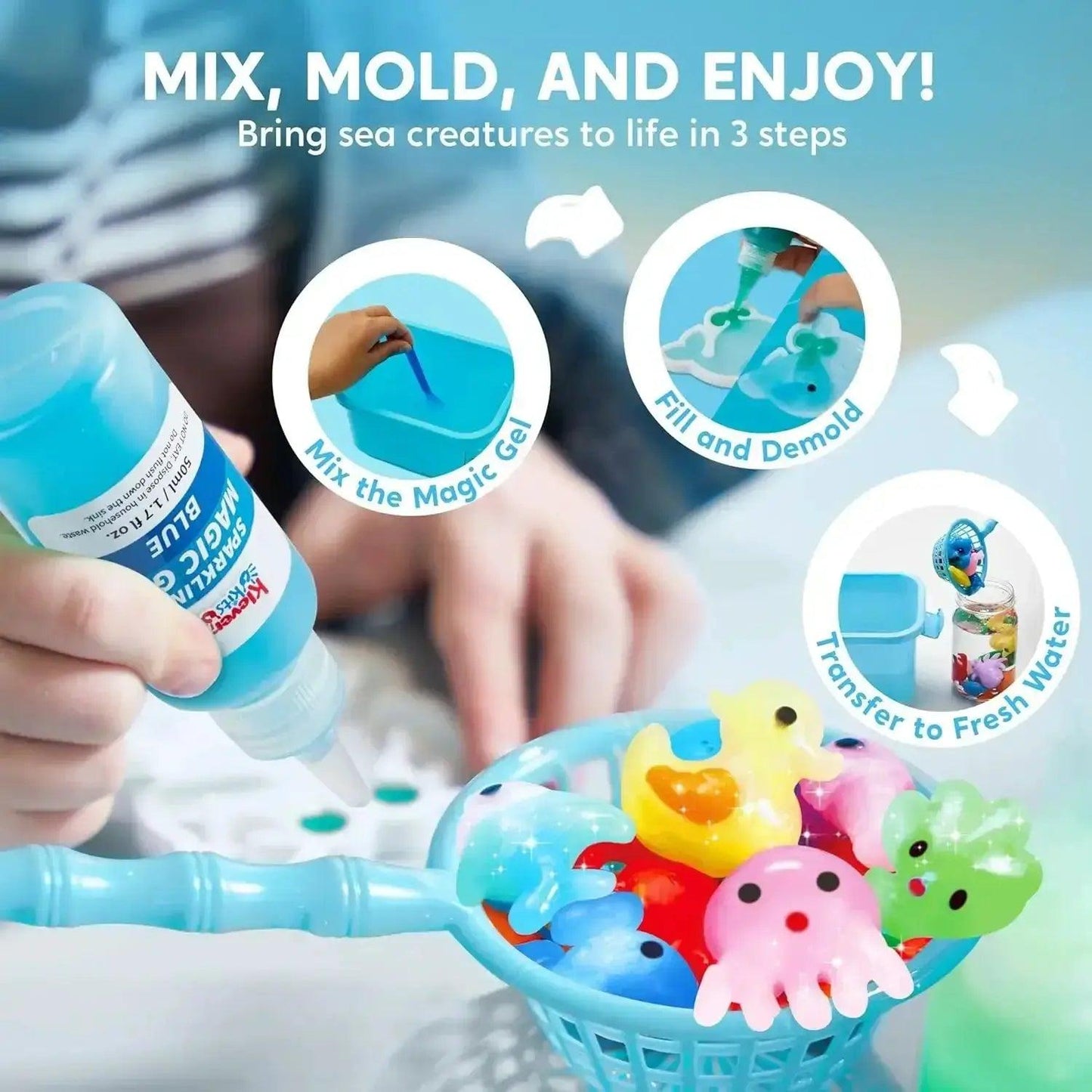 Water Gel Kit For Kids 10 Gels Included Safe Fun - ToylandEU™