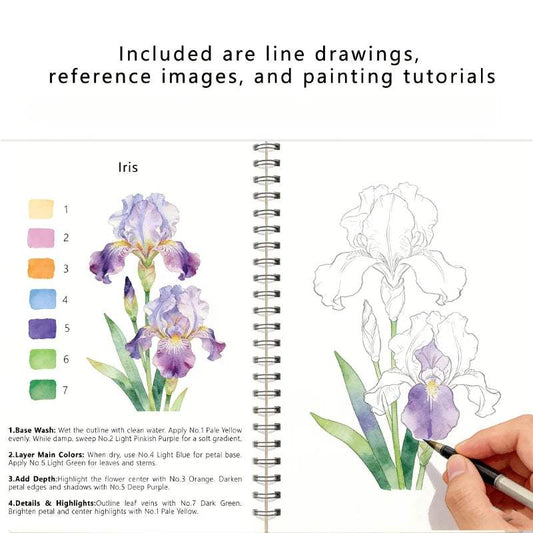 Watercolor Workbook | 200gsm Paper | Toylandeu™