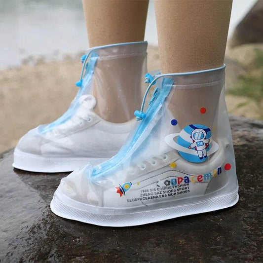 Waterproof Kids Rain Shoe Covers PVC Non Slip Zip For Kids - ToylandEU