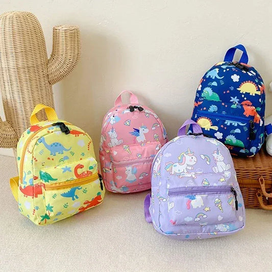Waterproof Kids School Backpack Dinosaur Unicorn Pattern For Kindergarten - ToylandEU