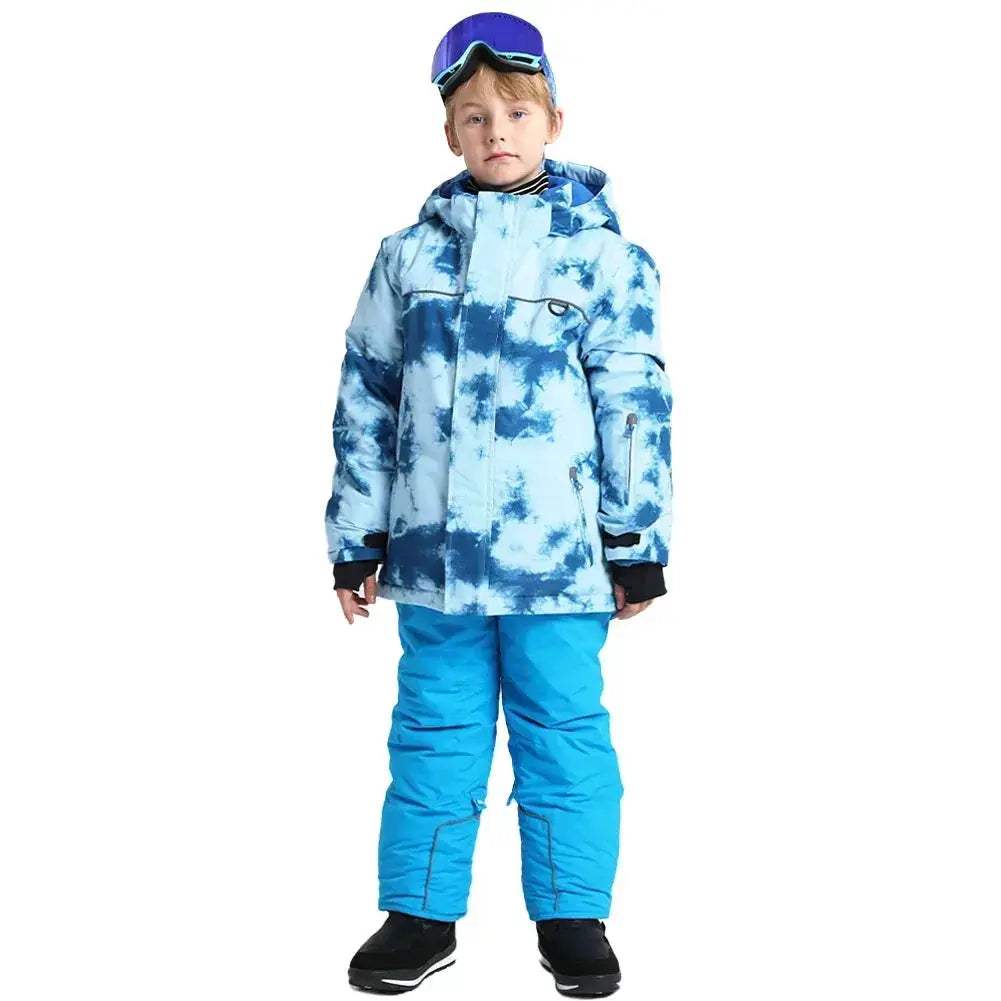 Waterproof Kids Snow Jacket Hooded Warm Winter Coat - ToylandEU