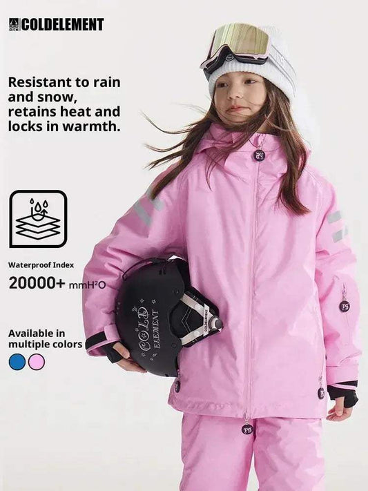 Waterproof Ski Suit For Girls Snow Jacket And Pants Set - ToylandEU™