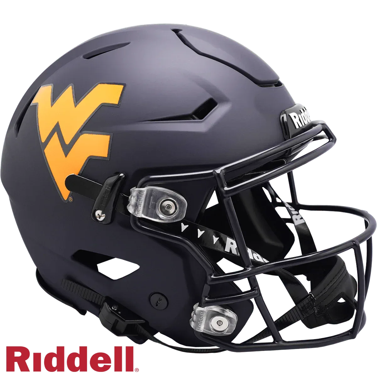 West Virginia Mountaineers Full Size SpeedFlex Helmet Satin - ToylandEU
