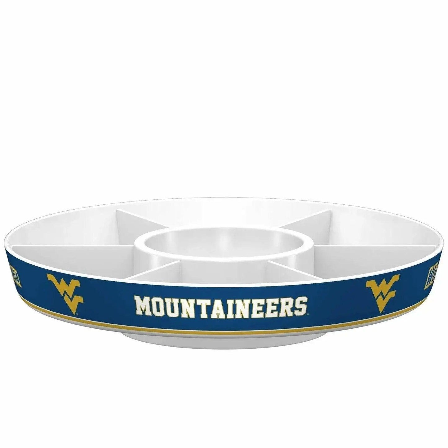 West Virginia Mountaineers Party Platter Melamine 14 Inch - ToylandEU™