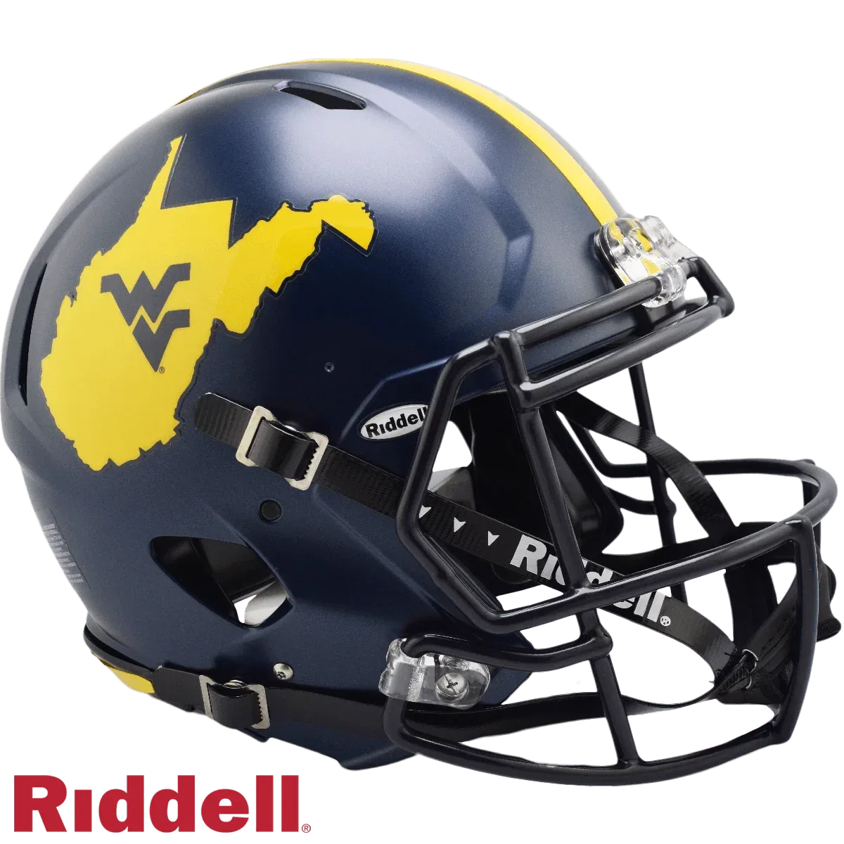 West Virginia Mountaineers Riddell Authentic Speed Helmet - ToylandEU™