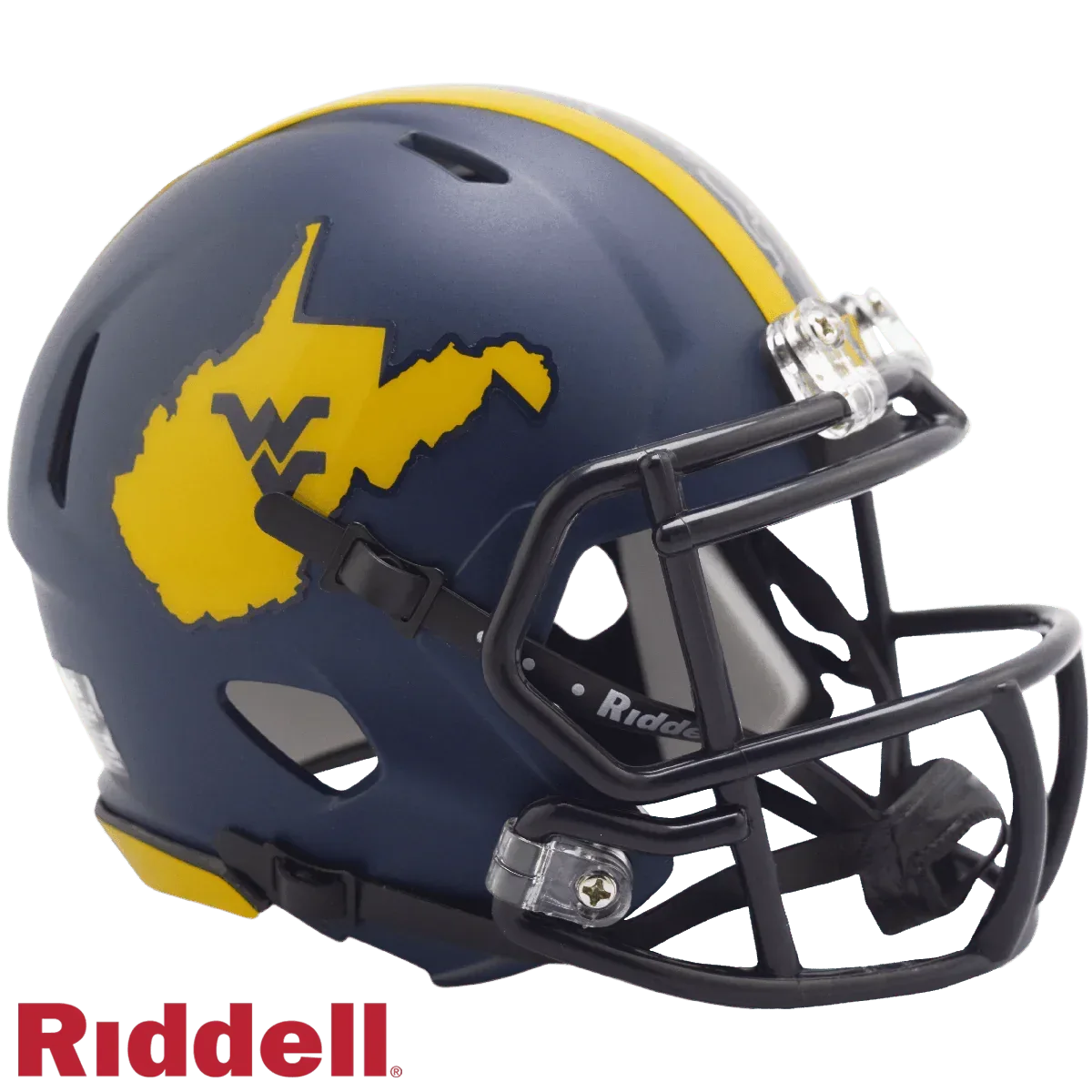 West Virginia Mountaineers Riddell Mini Speed Helmet 2023 - ToylandEU™