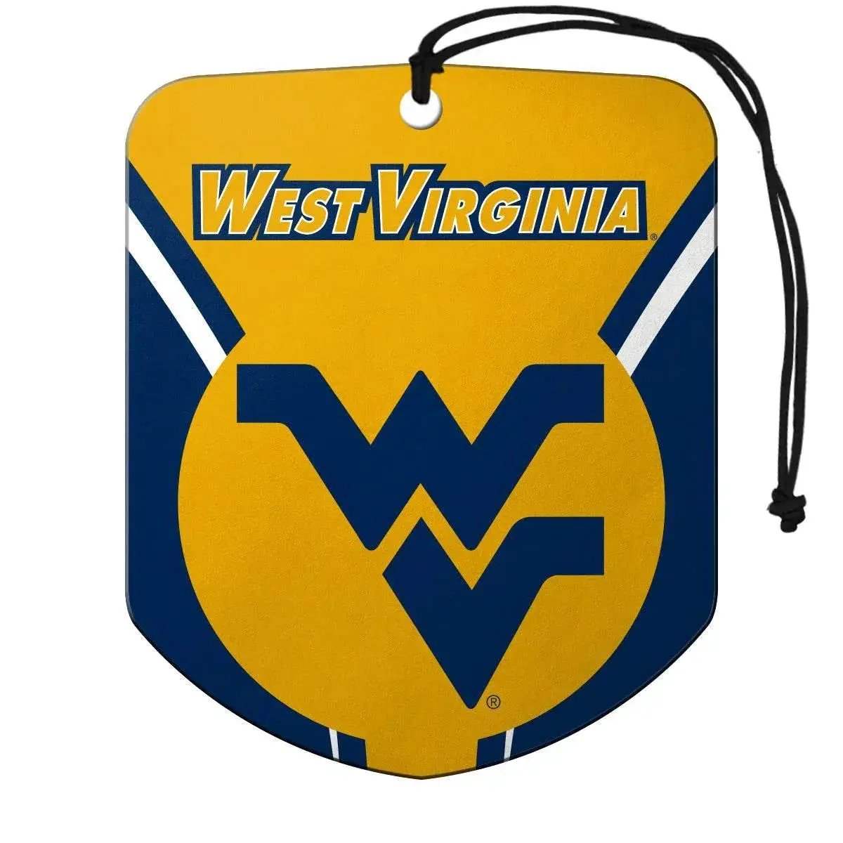 West Virginia Mountaineers Shield Air Freshener 2 Pack - ToylandEU™