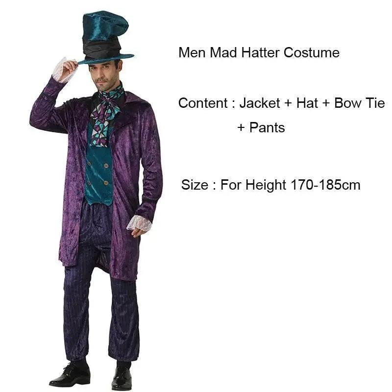 Whimsical Mad Hatter Kids Costume – Perfect for Halloween & Cosplay - ToylandEU™