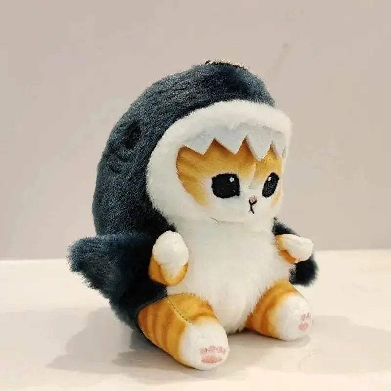 Shark Cat Plush Toy Pendant - Fun Room and Car Decor Gift for Kids - - ToylandEU™