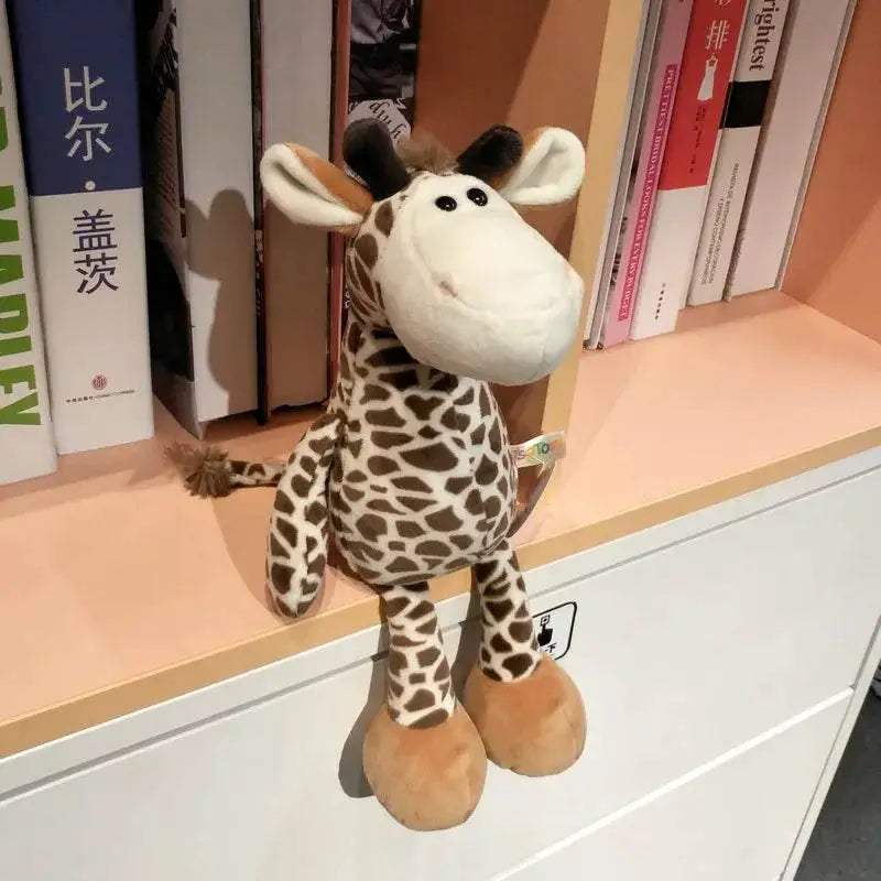 Safari Adventure Animal Plush Doll Set for Kids - 25cm Lifelike - ToylandEU™