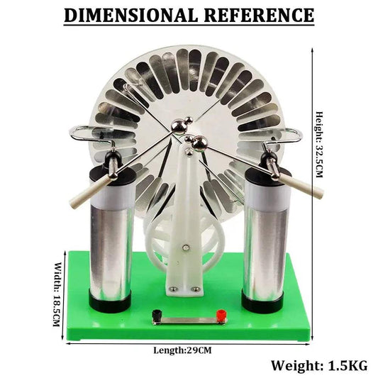 Wimshurst Electrostatic Generator Educational Kit - ToylandEU™