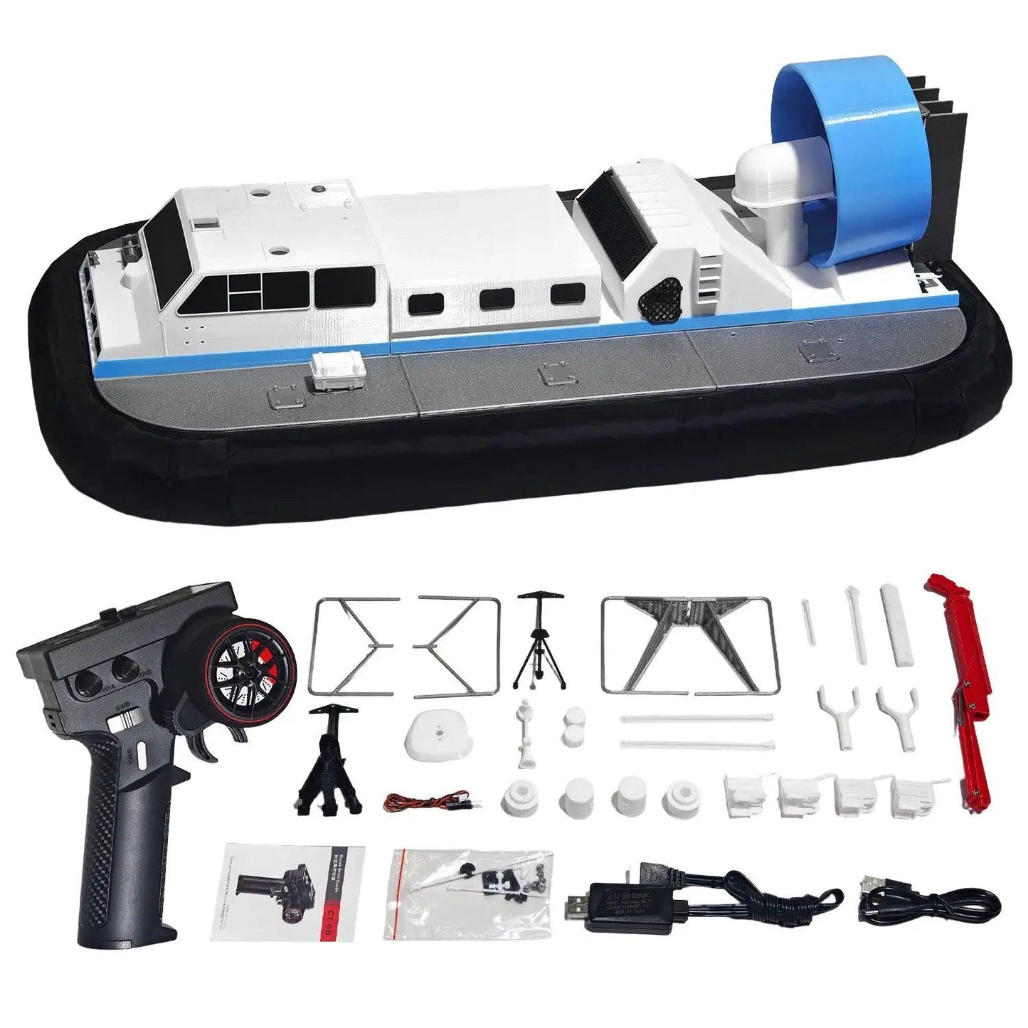 Wind Powered Hovercraft RC Boat Remote Control Toy - ToylandEU™