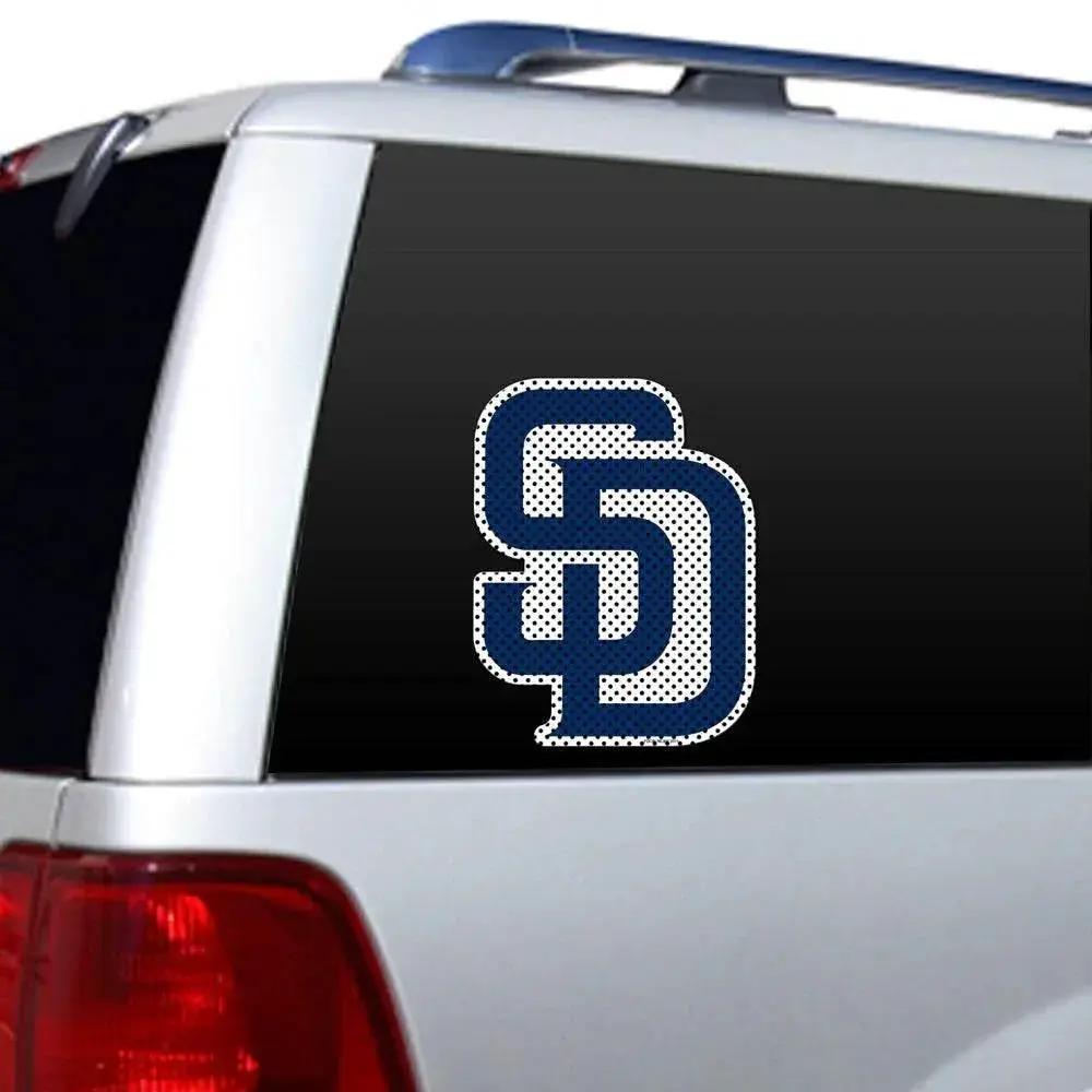 San Diego Padres Window Film 12 Inch Die Cut Premium Grade - ToylandEU™
