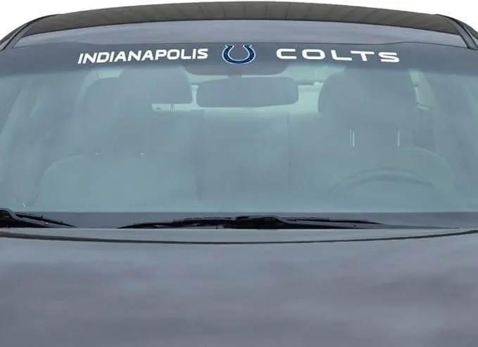 Indianapolis Colts Windshield Decal 35x4 Universal Fit - ToylandEU™