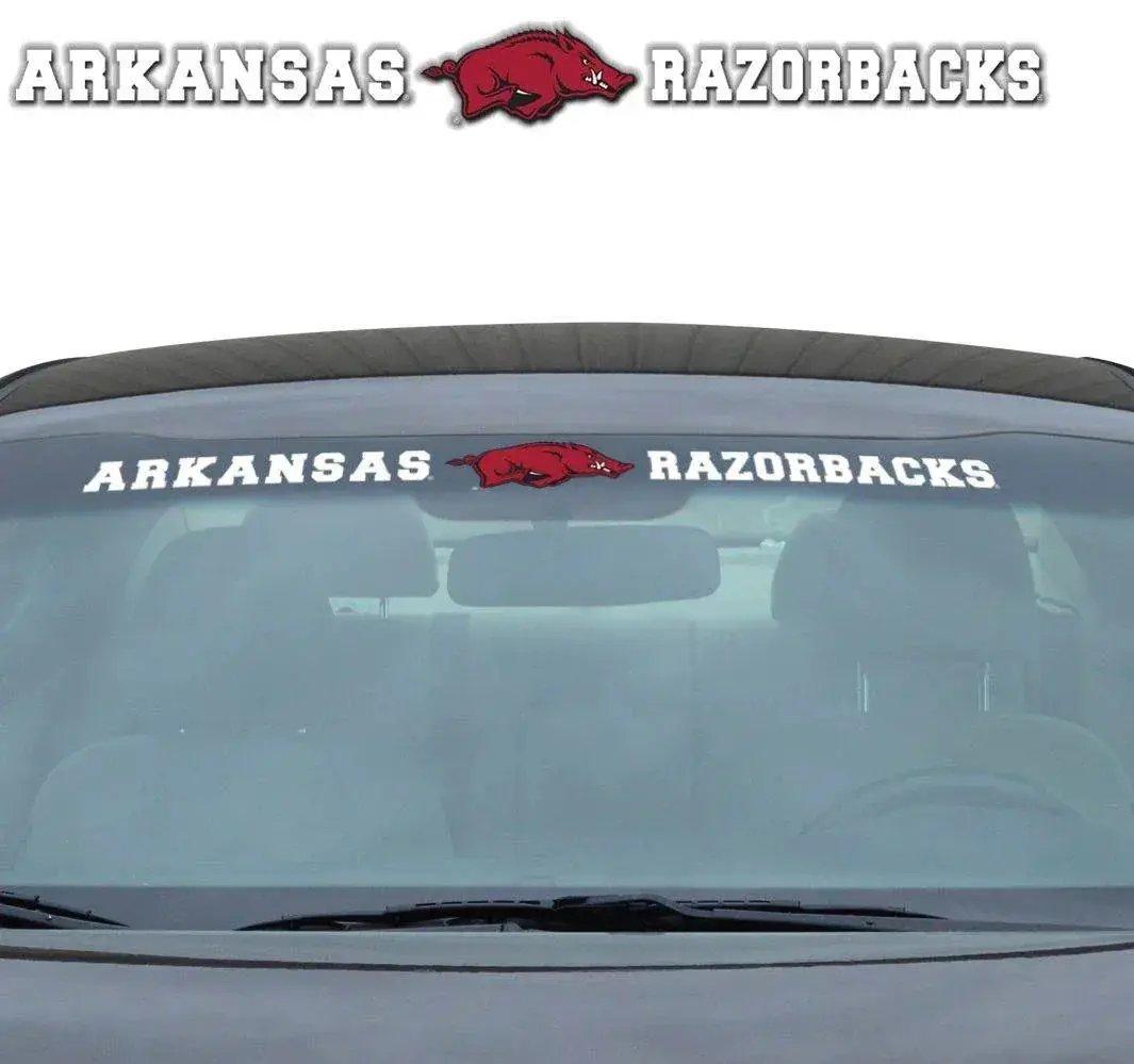 Arkansas Razorbacks Windshield Decal 35x4 Vinyl Kit - ToylandEU™