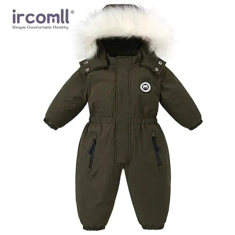 Winter Baby Ski Suit Hooded Waterproof 1 To 3 | Ircomll - ToylandEU™