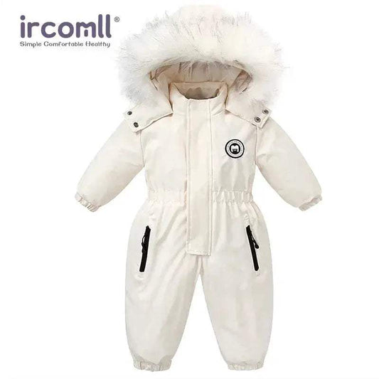 Winter Baby Ski Suit Hooded Waterproof 1 To 3 | Ircomll - ToylandEU™