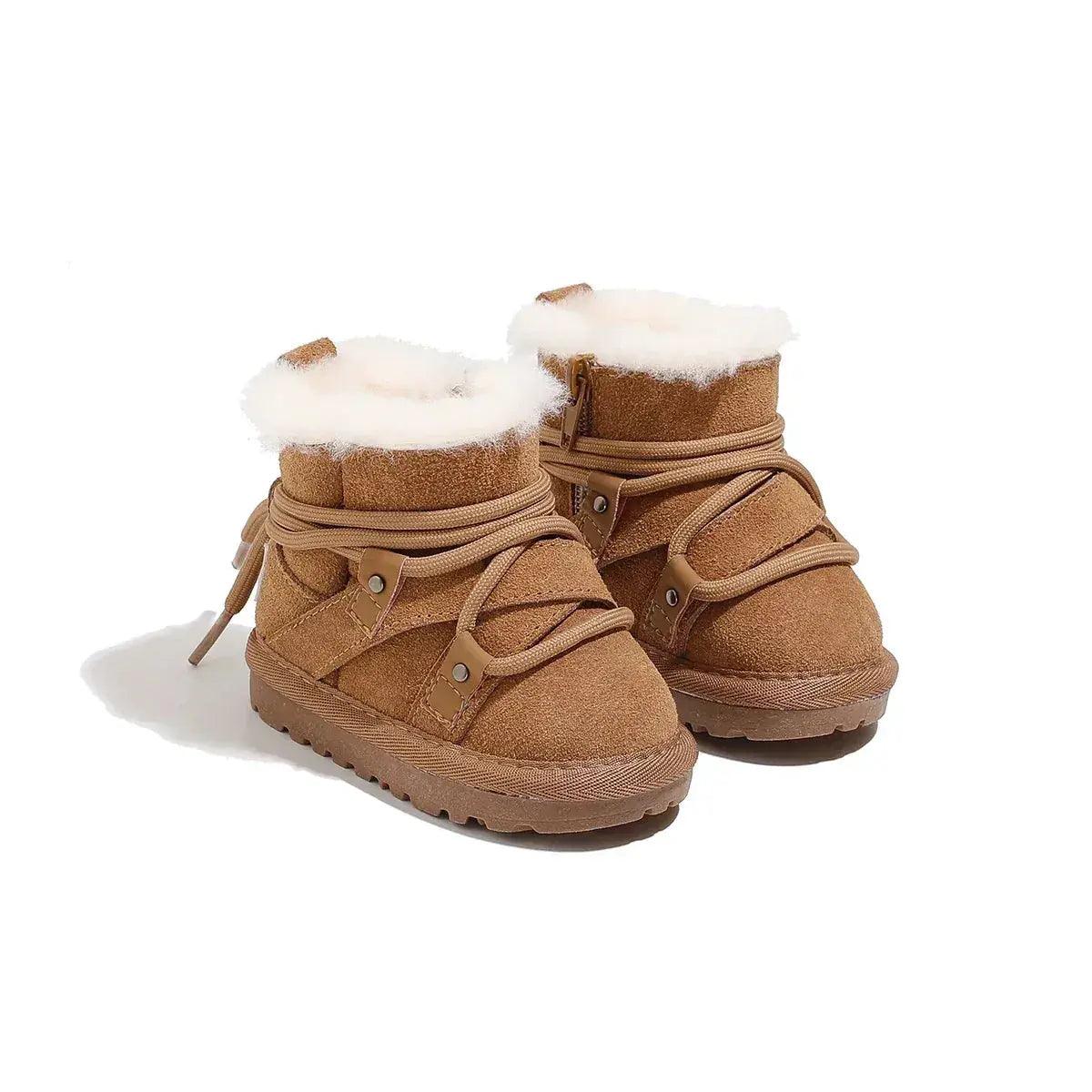 Winter Snow Boots For Babies Warm Padded Anti Slip - ToylandEU™