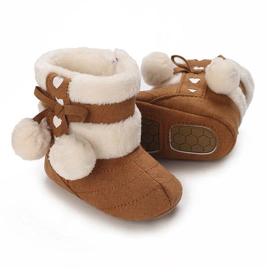 Winter Warm Soft Soled Boots for Infants and Toddlers - Anti-Slip Design for Newborns and Young Children - ToylandEU