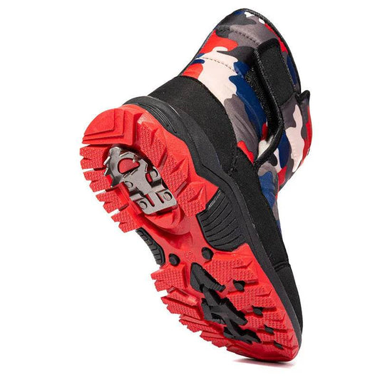 Winter Warmth Kids' Cold-Proof Booties - Soft Bottom, Non-Slip, Casual Footwear for Girls and Boys - ToylandEU